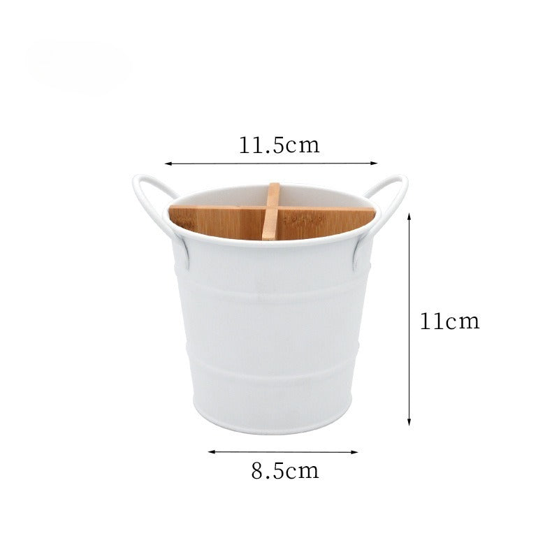 Minimalist Cutlery Storage Bucket