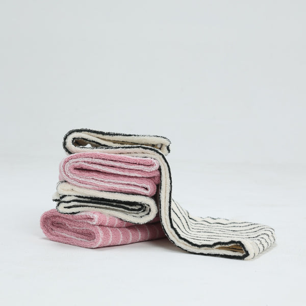 Minimalist Striped Hair Cap