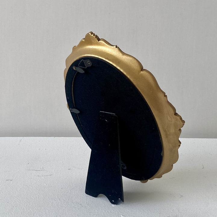 Vintage Gold Filigree Oval Frame