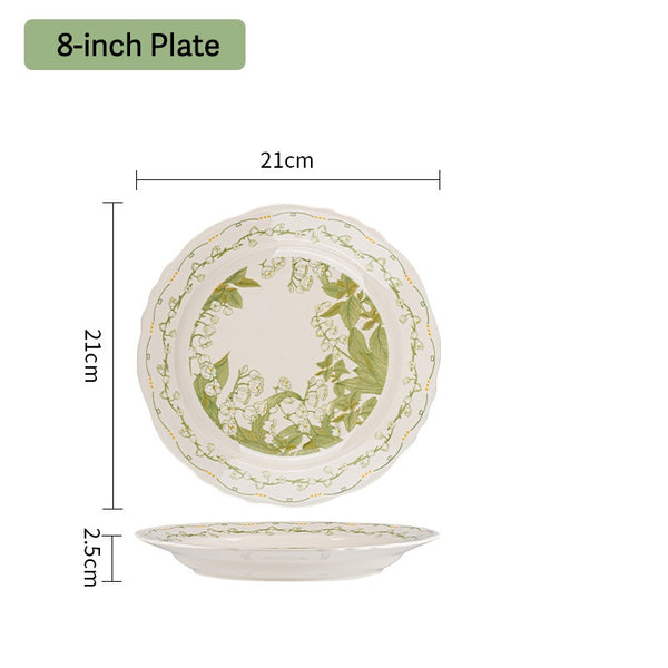 Bellflower Ceramic Dining Set