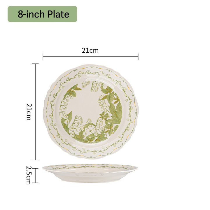 Bellflower Ceramic Dining Set