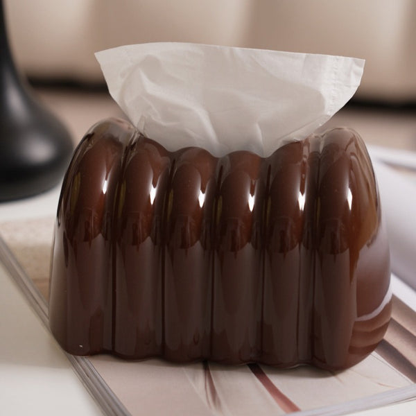 Yummy Toast Ceramic Tissue Box