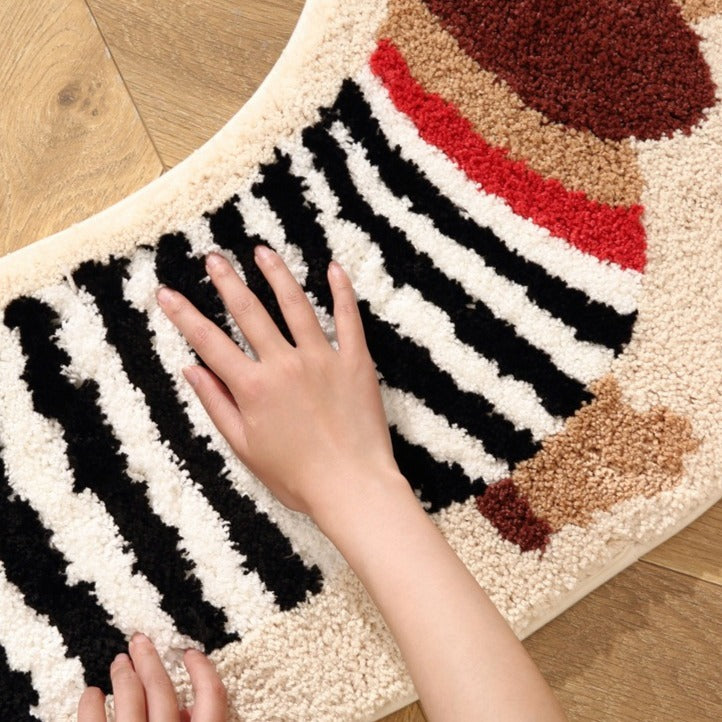 Striped Wiener Rug