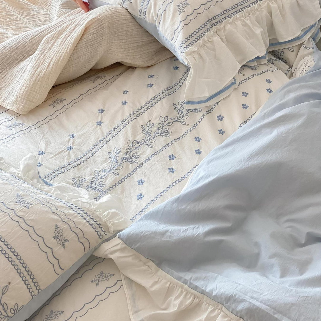 Blue Land Bedding Set
