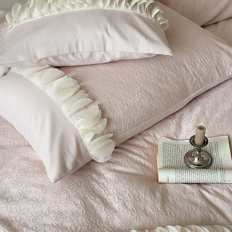 Petal Ruffle Bedding Set