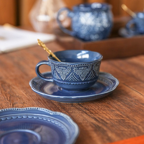 Blue Mystery Tea Cup Set