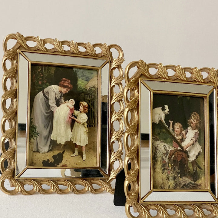 Regal Gold Leaf Photo Frame