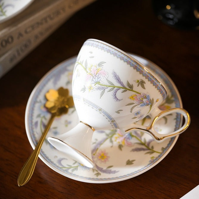 Enchanted Vines Pedestal Teacup Set