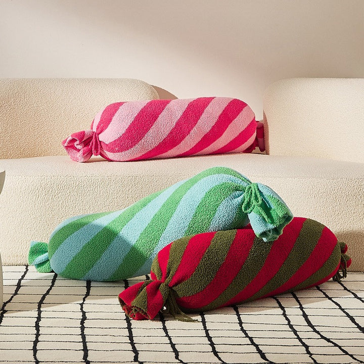 Candy Twist Bolster Cushion
