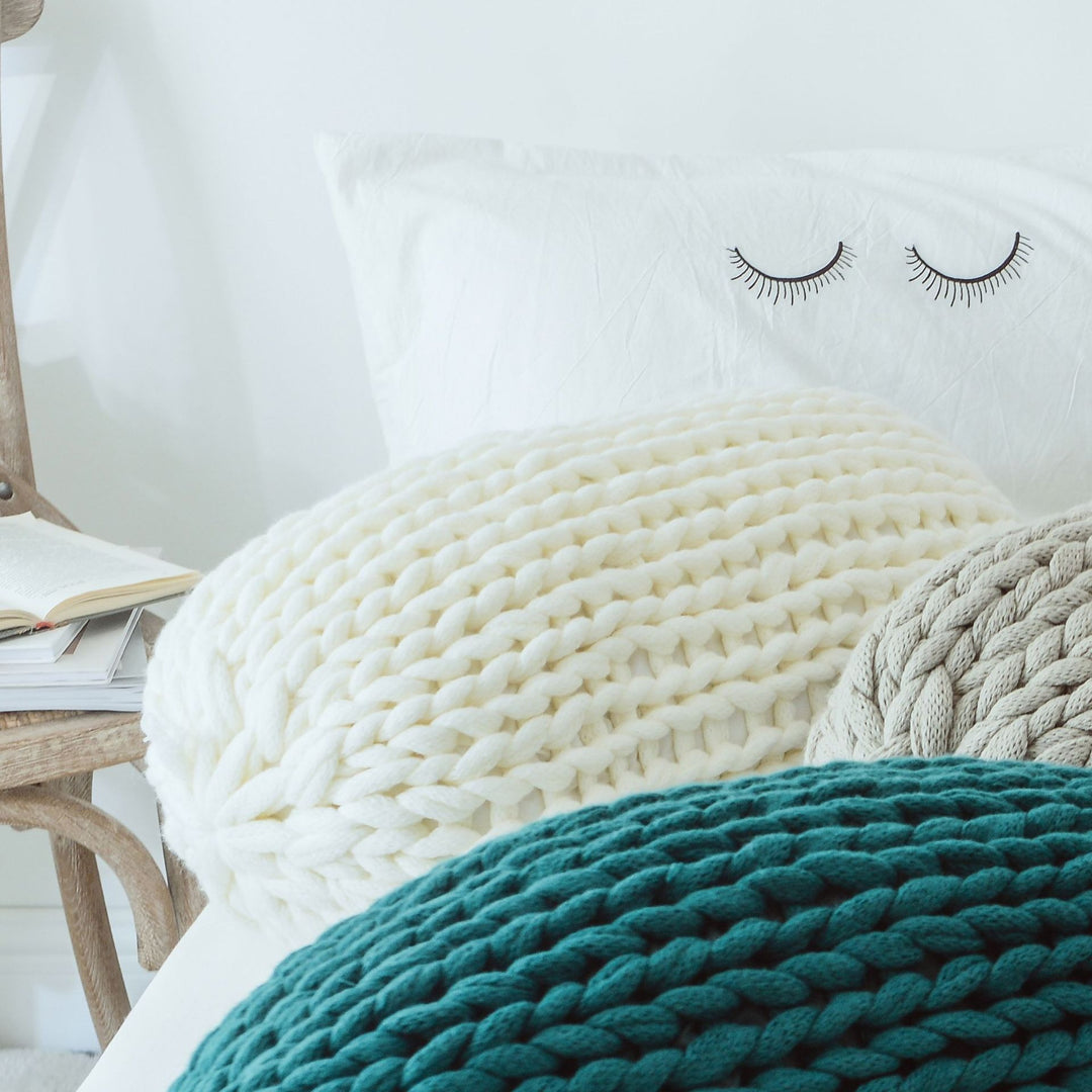 Candy Knit Cushion