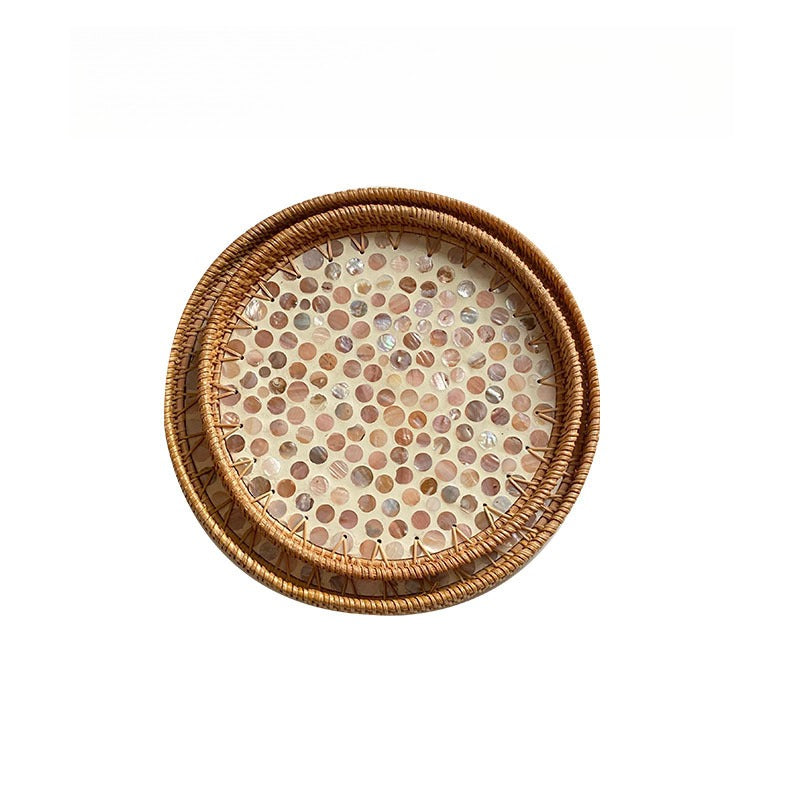 Sea Breeze Shell Tray Set