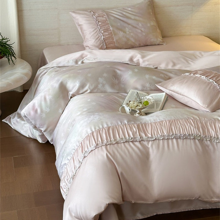 Elegant Silk Bedding Set Collection