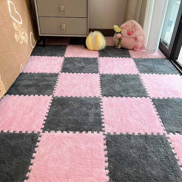 Winter Puzzle Tile Set - Rebel Blush