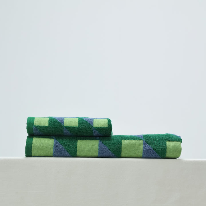 Colourful Geometry Towel Set Collection