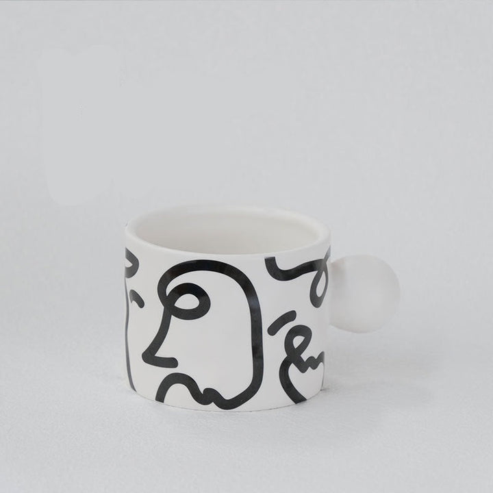 Abstract Graffiti Tea Cup Collection