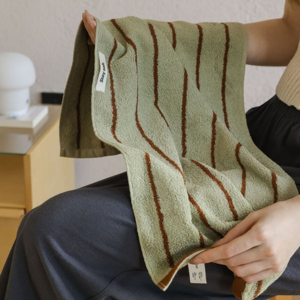 Nostalgic Soft Striped Towel