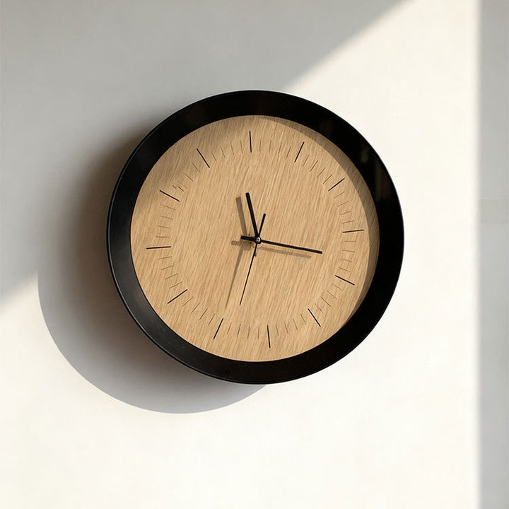 Line Mark Minimalist Clock