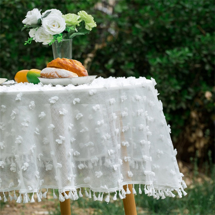 Fur Fur Round Table Cloth