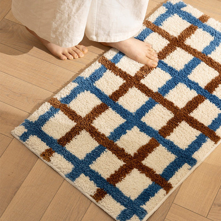 Retro Warm Toes Bath Mat Collection