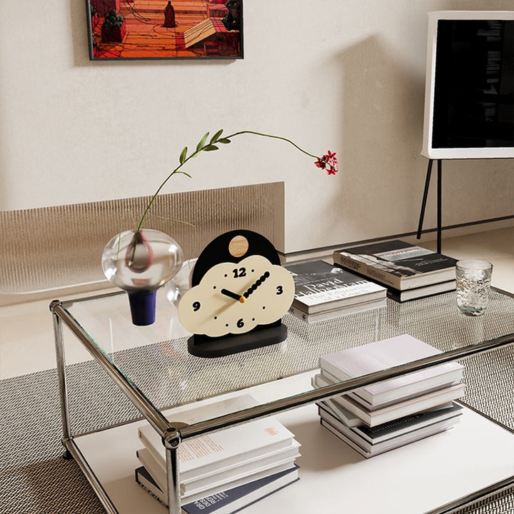 Fluffy Cloud Desk Clock