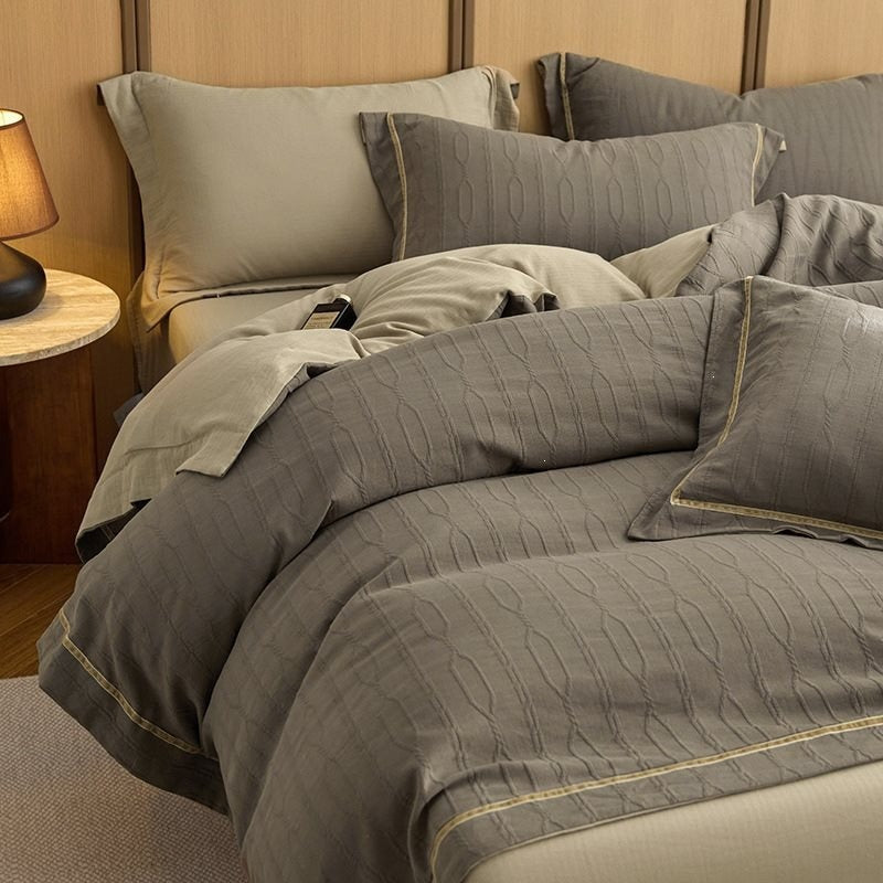 Sand Timber Diary Bedding Set