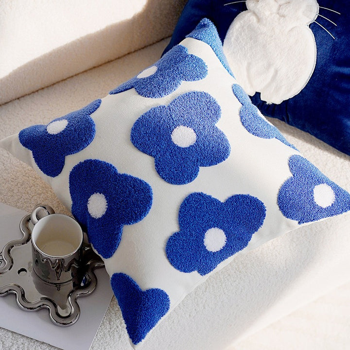 Bunny and Daisy Cushion