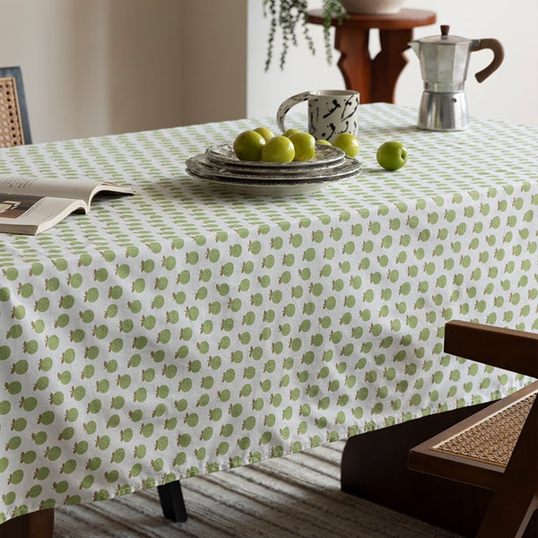 Green Apple Table Cloth
