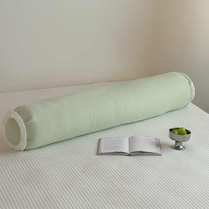 Pastel Frill Bolster Pillow