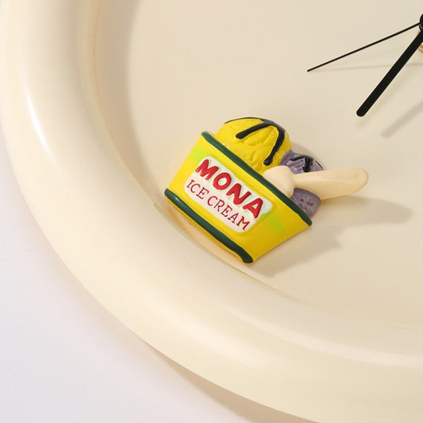 Snack Time Wall Clock