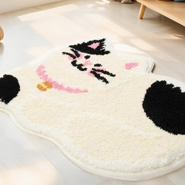 Cow Cat Rug
