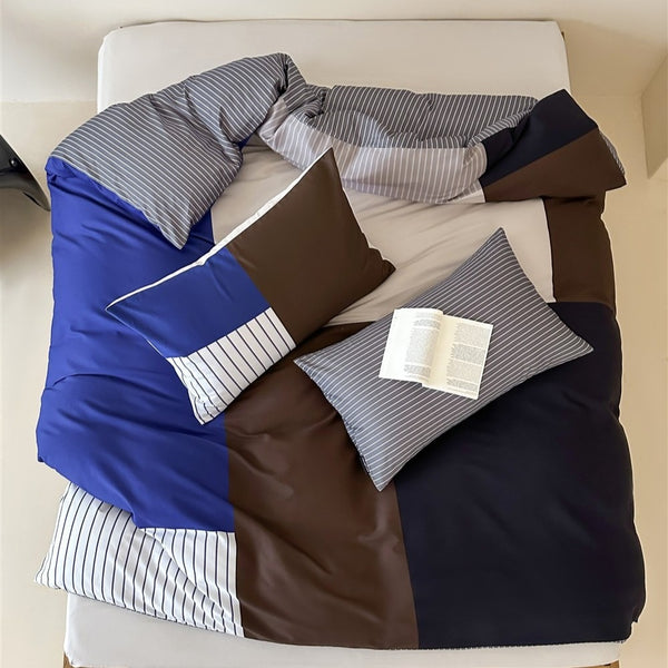 Downtown Patchwork Bedding Set