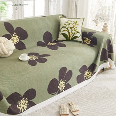Vivid Floral Sofa Cover