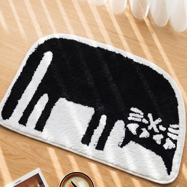 Yoga Cat Rug