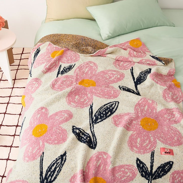 Pink Paradise Throw