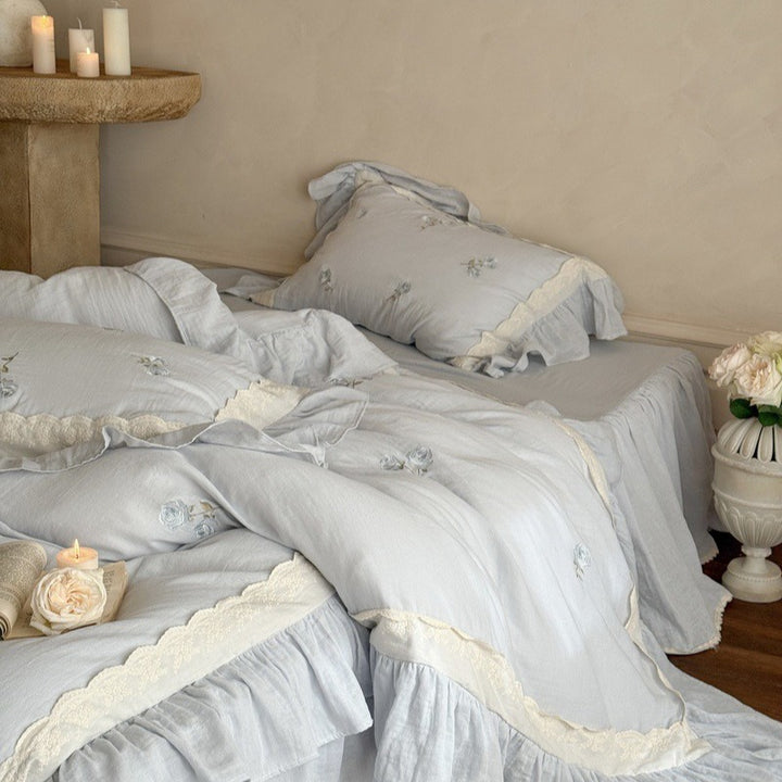 Provence Rose Lace Bedding