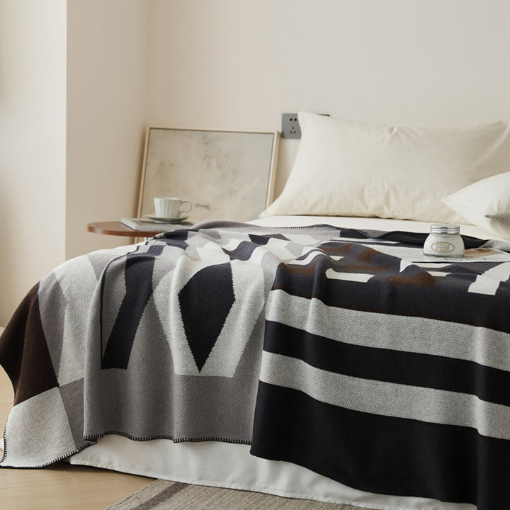 Colourful Geometry Blanket Collection