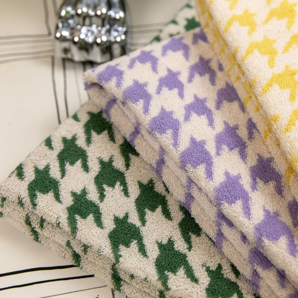 Classic Houndstooth Towel Collection