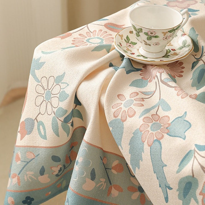 Red Sprig Tablecloth