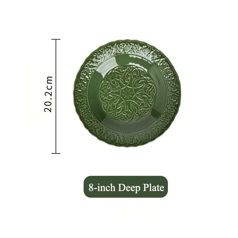 Green Garden Dinnerware