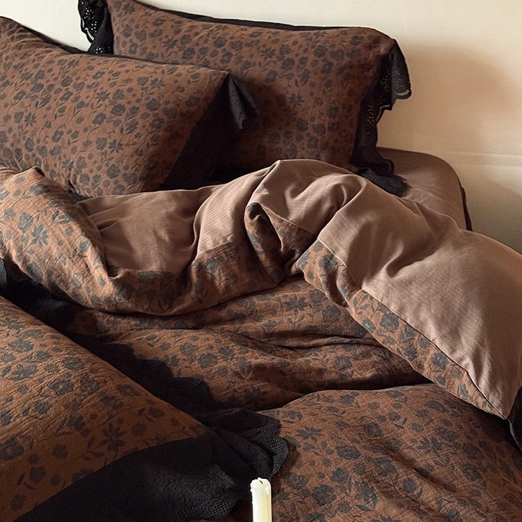 Black Secret Bedding Set