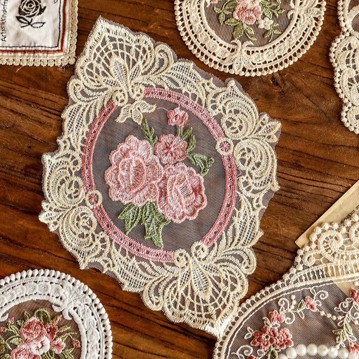 Royal Lace Coaster Set