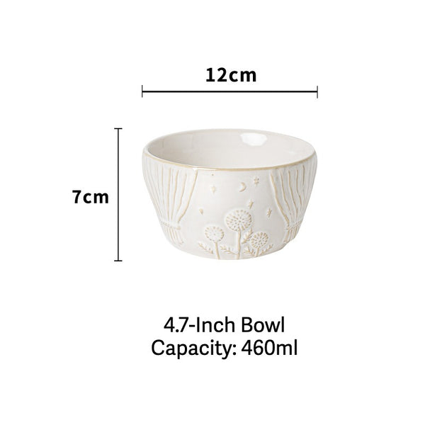White Garden Dinnerware