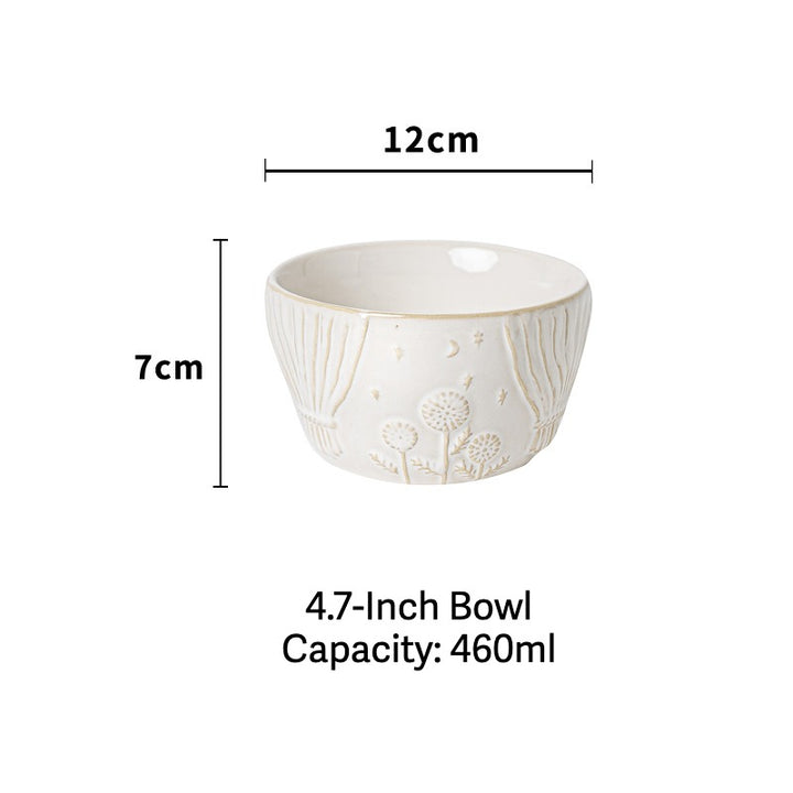 White Garden Dinnerware