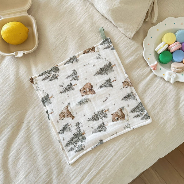 Critter Friends Burp Cloth Set
