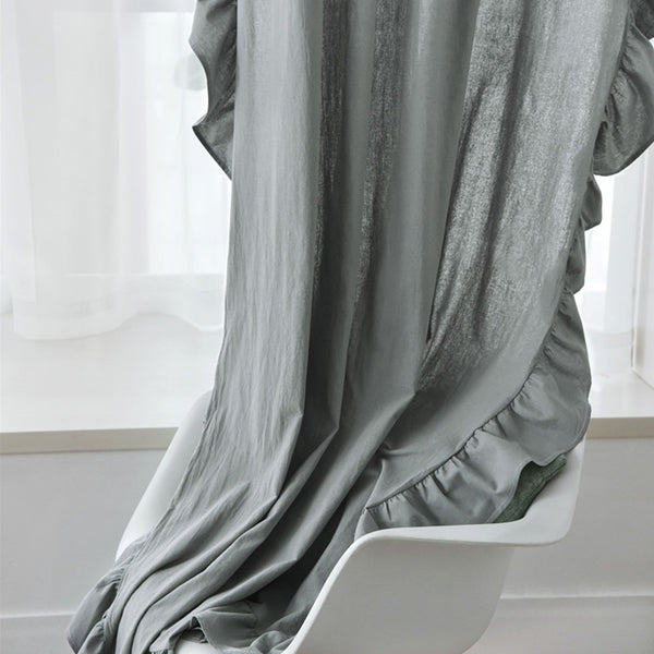 Have a Nice Day Ruffled Curtain