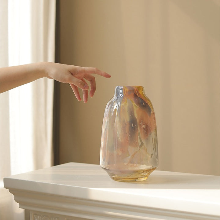 Mystic Glow Glass Vase Collection