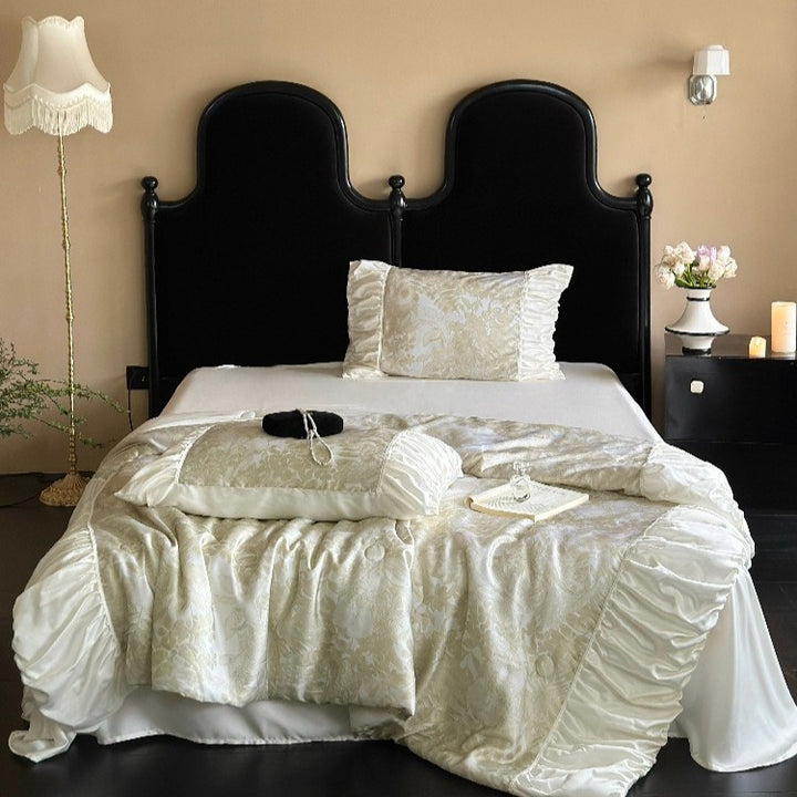 Parisian Ruffle Lyocell Bedding Set