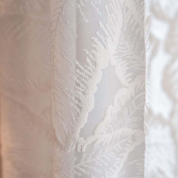 Palm Fun Textured Curtain
