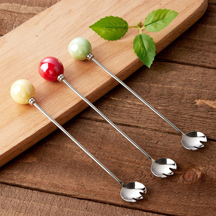 Cute Ball Long Cutlery