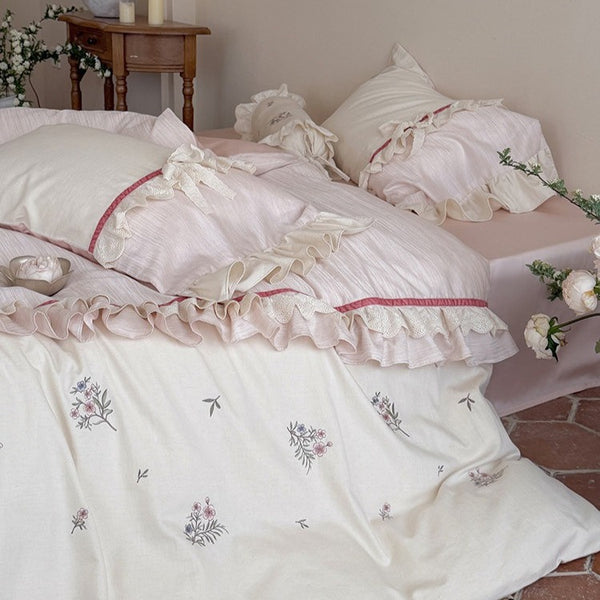 Bluebell Bow Bedding Set